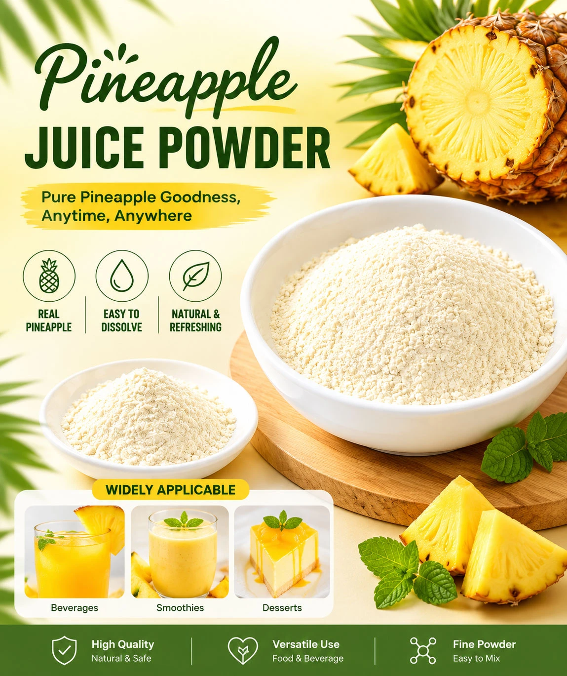 Pineapple Juice Powder Pineapple Juice Powder